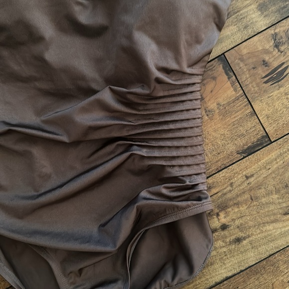 Brand New Calvin Klein Brown Swimsuit in size 12 - Picture 2 of 7